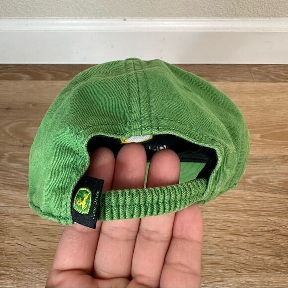 John Deere Toddler Green Embroidered Baseball Cap Hat - Picture 7 of 11